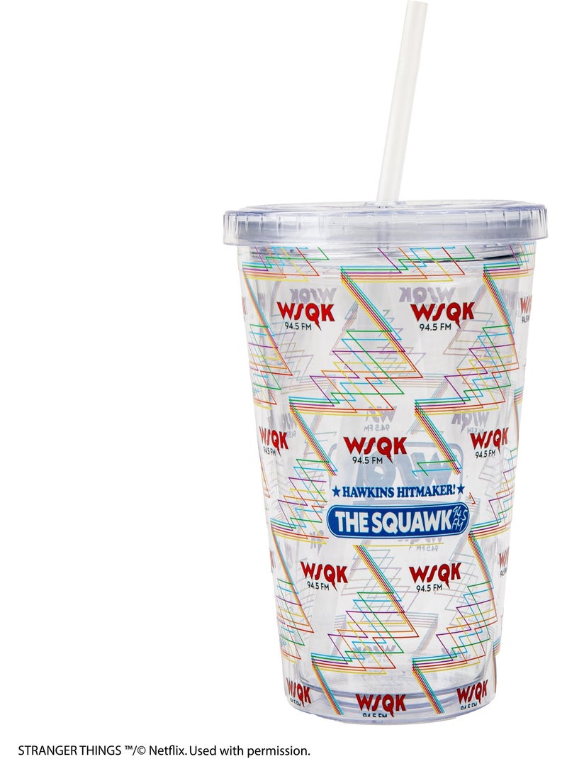 Gobelet Tumbler WSQK - Stranger Things Rouge - Kiabi