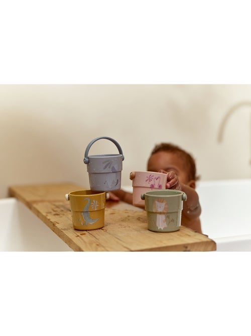 Gobelets de bain safari friends - Kiabi