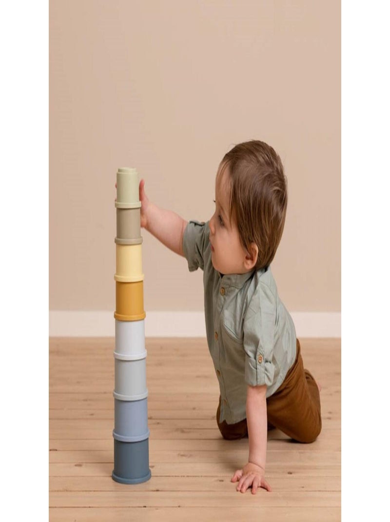 Gobelets empilables Bleu N/A - Kiabi