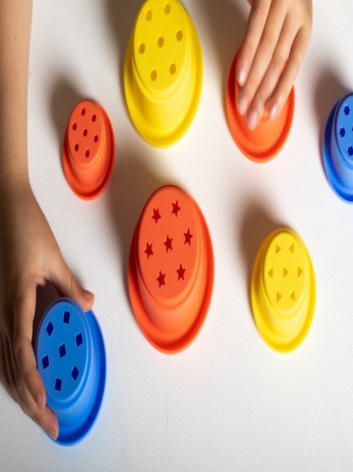 Gobelets gigognes en silicone - Kiabi