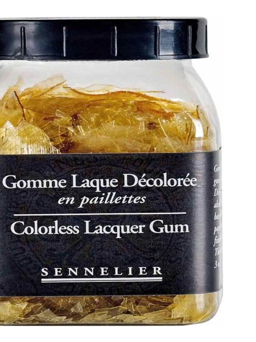 Gomme laque décolorée en paillettes 80 g - Sennelier - Kiabi