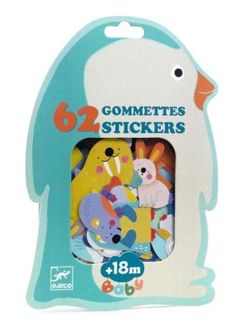 Gommettes Animaux de la banquise - Kiabi