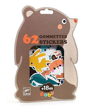 Gommettes Animaux de la forêt