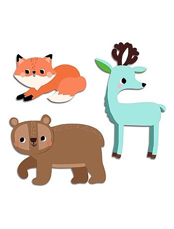 Gommettes Animaux de la forêt