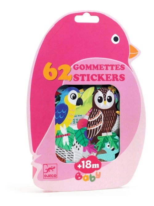 Gommettes Oiseaux - Kiabi