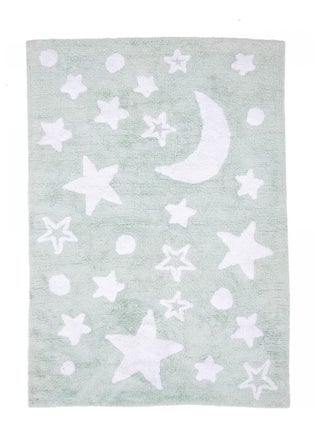 GOOD NIGHT 100% BIO Tapis enfant en coton Fait main Lavable 30° Care&Fair GOST