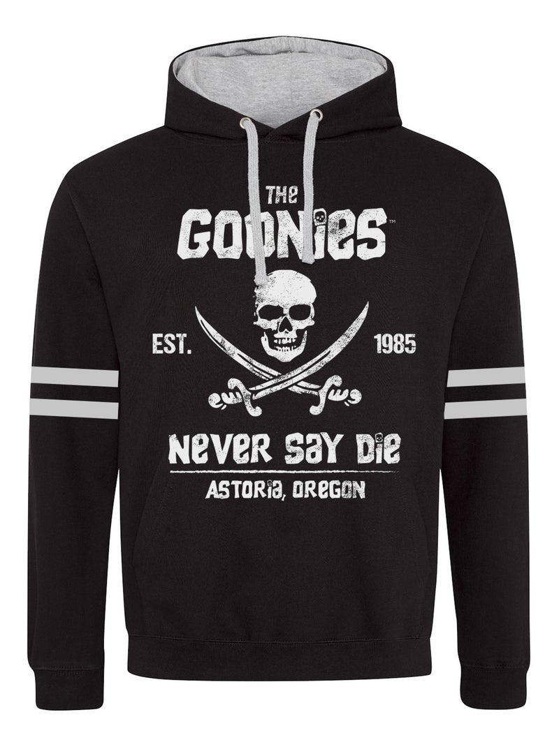Goonies - Sweat à capuche NEVER SAY DIE Noir - Kiabi
