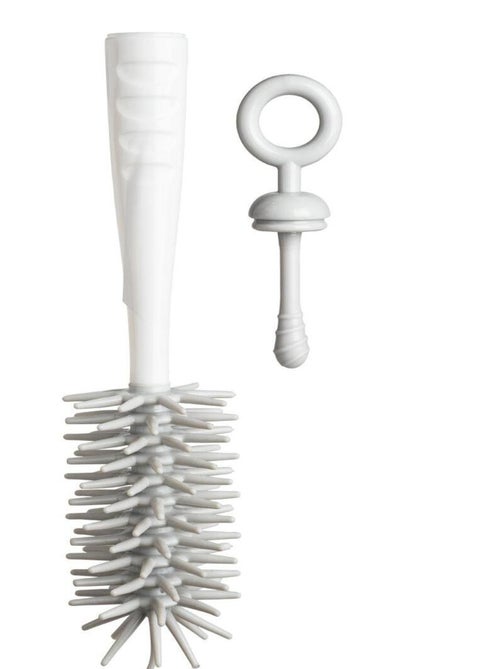 Goupillon biberon en caoutchouc Gris - Kiabi