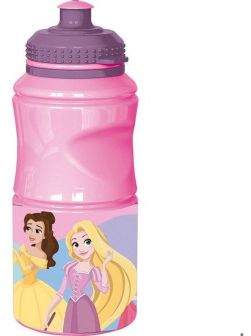 Gourde - disney - princesses - 380 ml - plastique sans bpa - rose - Kiabi