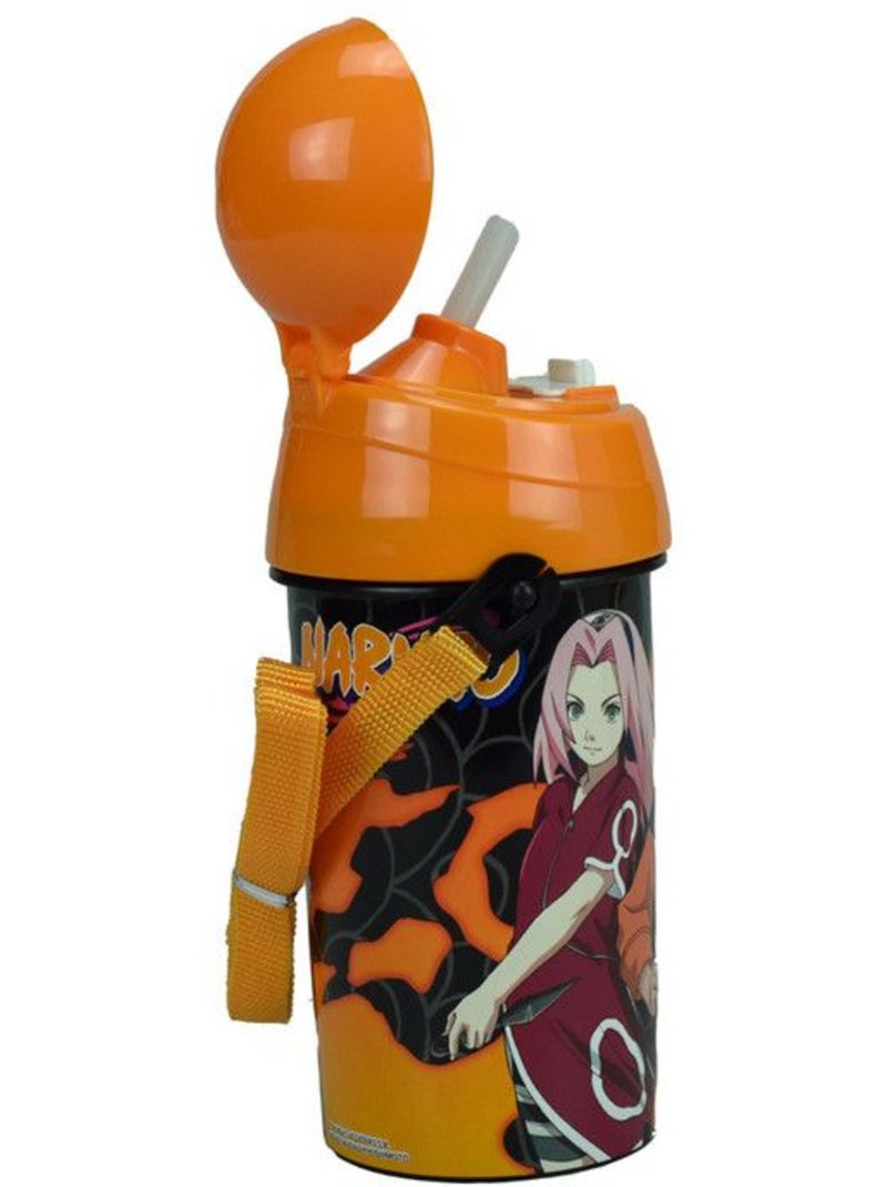 Gourde - naruto - 500 ml - orange - plastique - multisport Orange - Kiabi