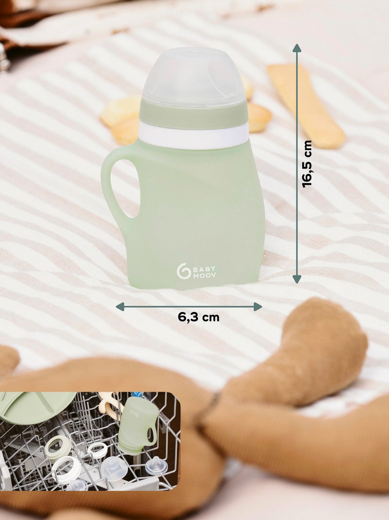 Gourde 150 ml en silicone 'Babymoov' Vert - Kiabi