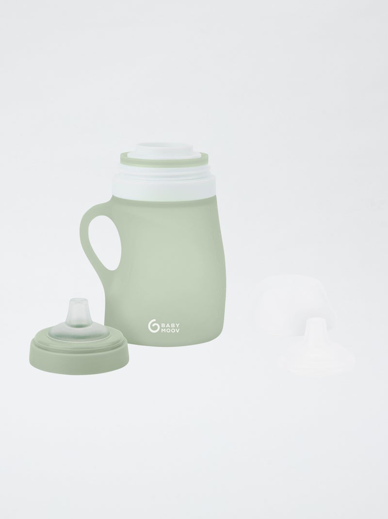 Gourde 150 ml en silicone 'Babymoov' Vert - Kiabi