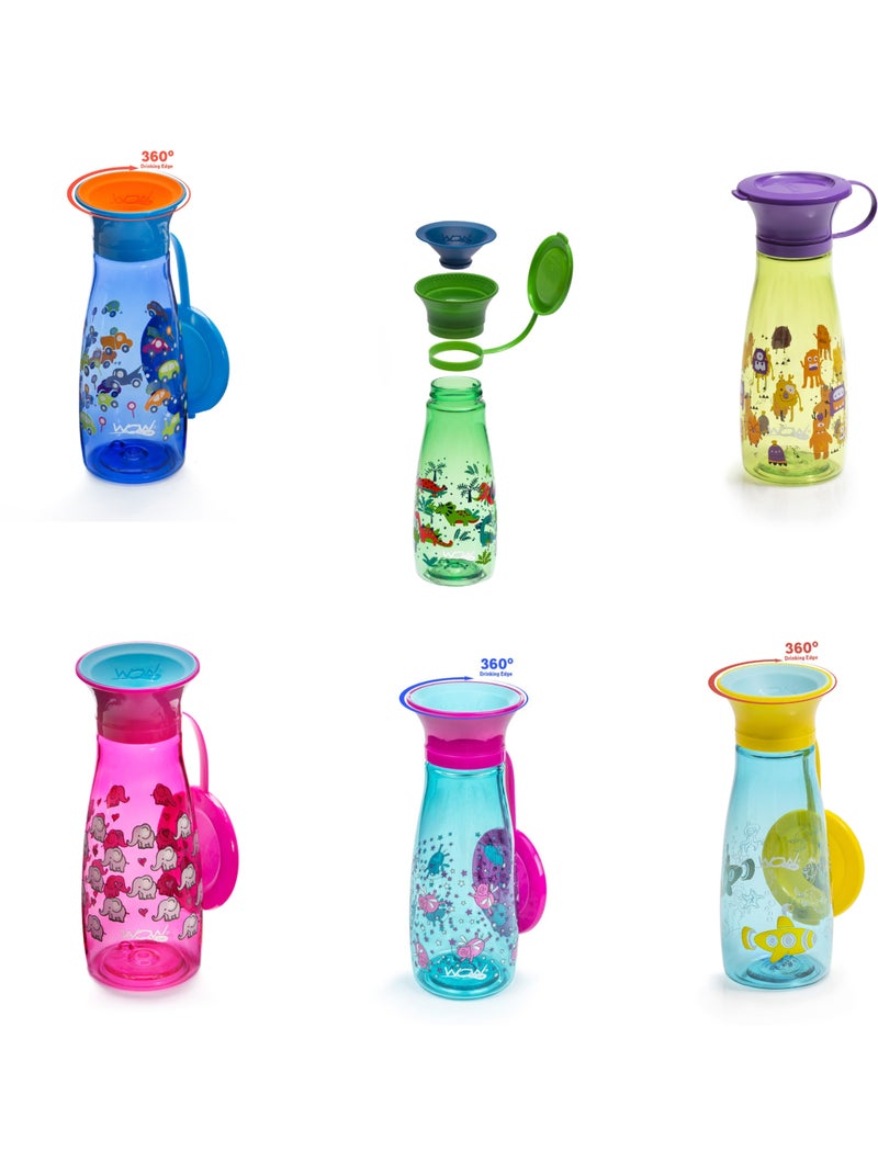 Gourde  360 ° enfant  anti renversement Bleu - Kiabi