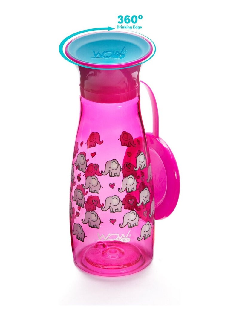 Gourde  360 ° enfant  anti renversement Rose - Kiabi