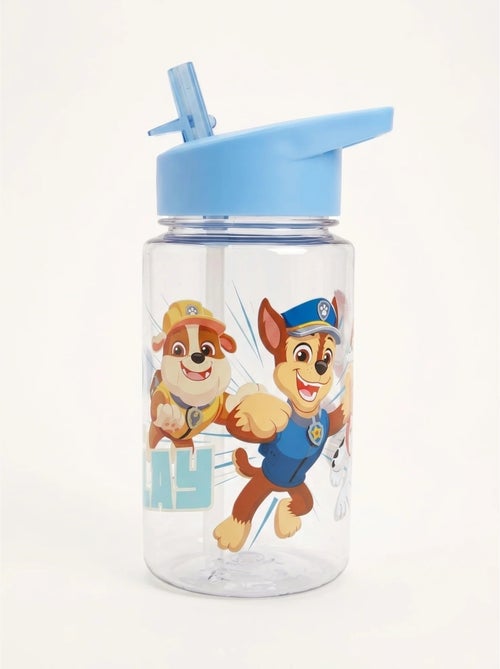 Gourde 450 ml avec paille intégrée pat' patrouille - Kiabi