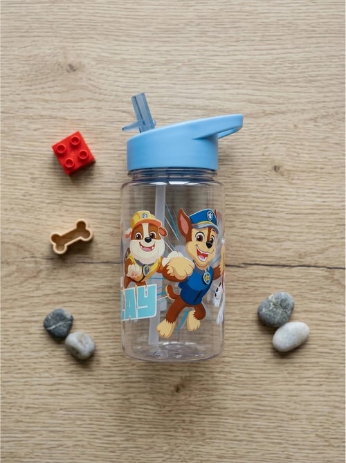 Gourde 450 ml avec paille intégrée pat' patrouille - Kiabi