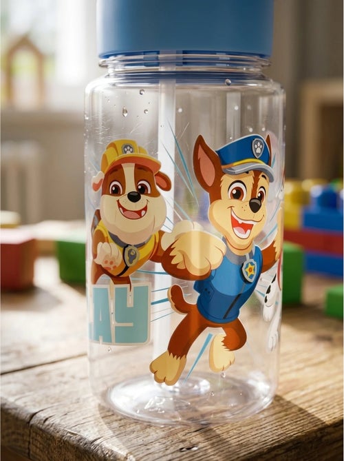Gourde 450 ml avec paille intégrée pat' patrouille - Kiabi
