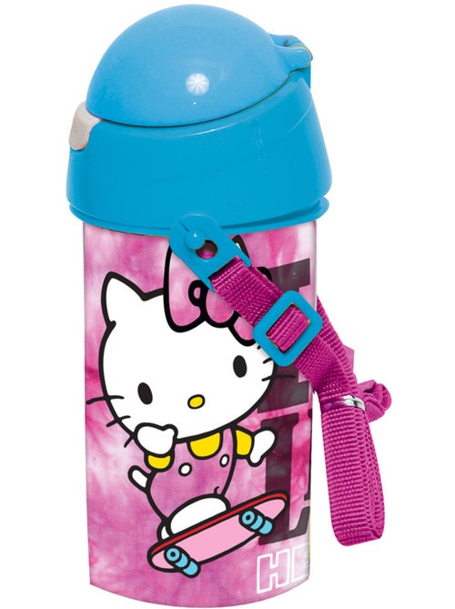 Gourde à paille 500 ml 'Hello Kitty' – Sangle amovible GIM - Kiabi