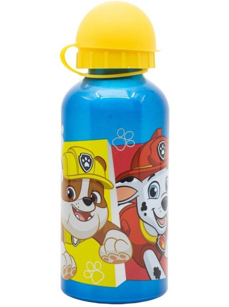 Gourde aluminium - pat patrouille - chase - 400 ml - capuchon protecteur - anti-poussière Bleu - Kiabi