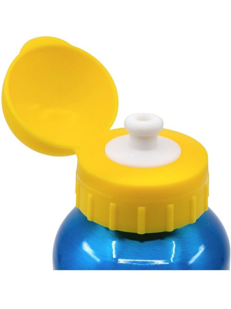 Gourde aluminium - pat patrouille - chase - 400 ml - capuchon protecteur - anti-poussière Bleu - Kiabi