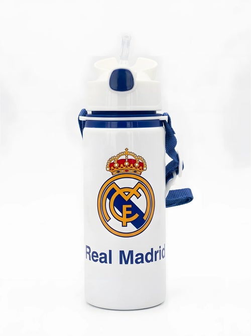 Gourde aluminium 600 ml avec sangle real madrid - Kiabi