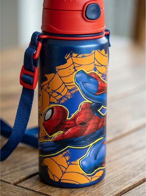Gourde aluminium 600 ml spider-man marvel - Kiabi