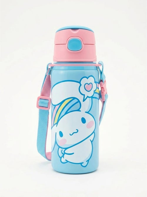 Gourde aluminium 600ml avec poignée hello kitty cinnamoroll sanrio - Kiabi