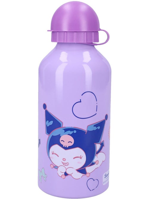 Gourde aluminium 'Hello Kitty' Kuromi effet brillant 50 cl Sanrio - Kiabi