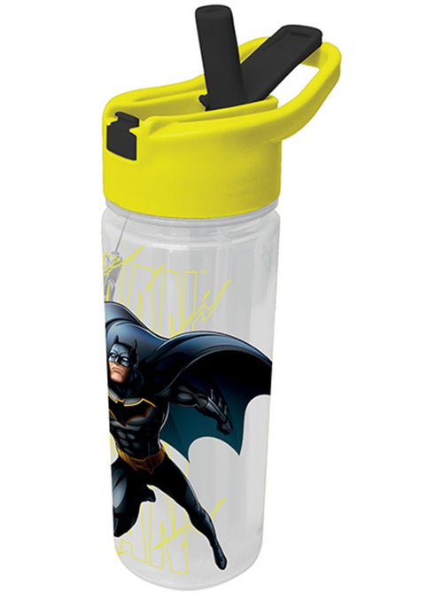 Gourde Batman Gotham City 500 ml avec paille et bouchon à bascule Batman - Kiabi Gourde Batman Gotham City 500 ml avec paille et bouchon à bascule Batman - Kiabi