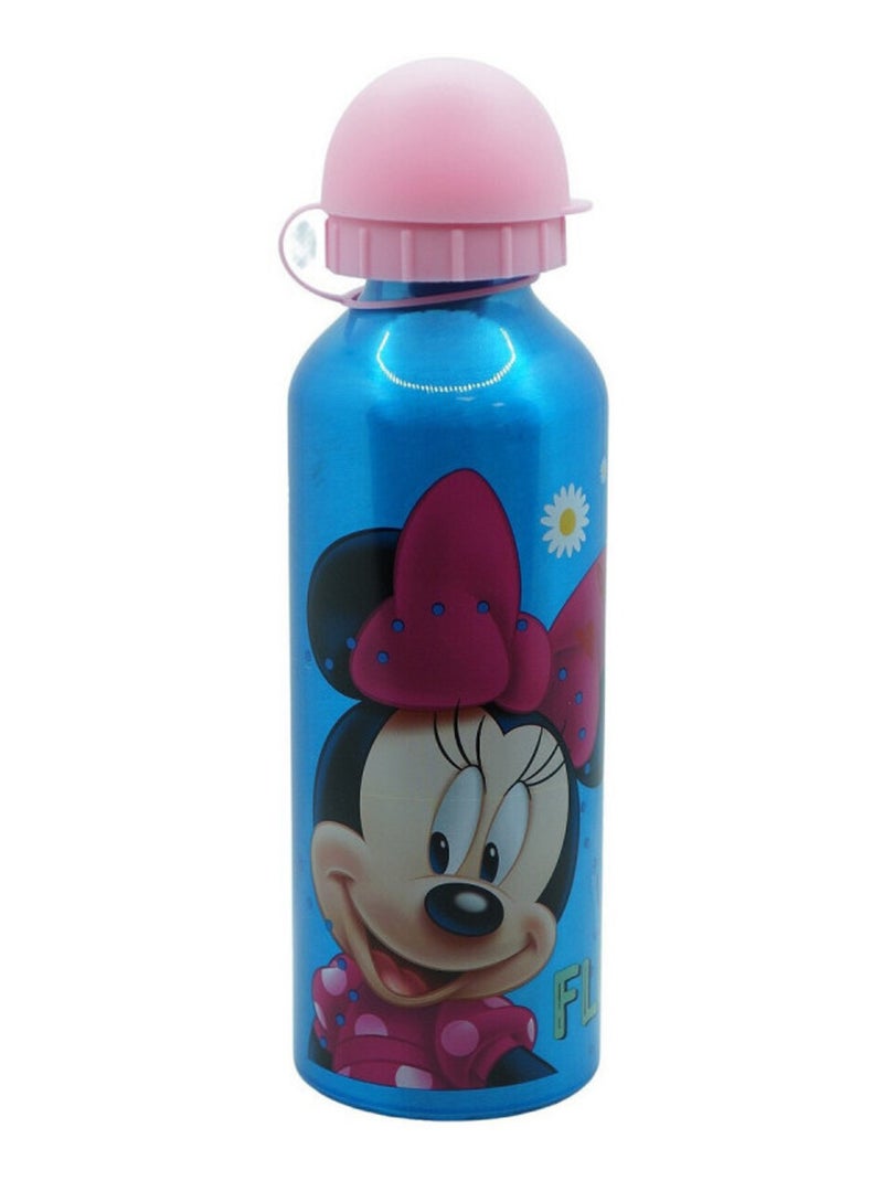Gourde Bleue Bouchon Rose Disney Minnie - 500 ml Bleu - Kiabi
