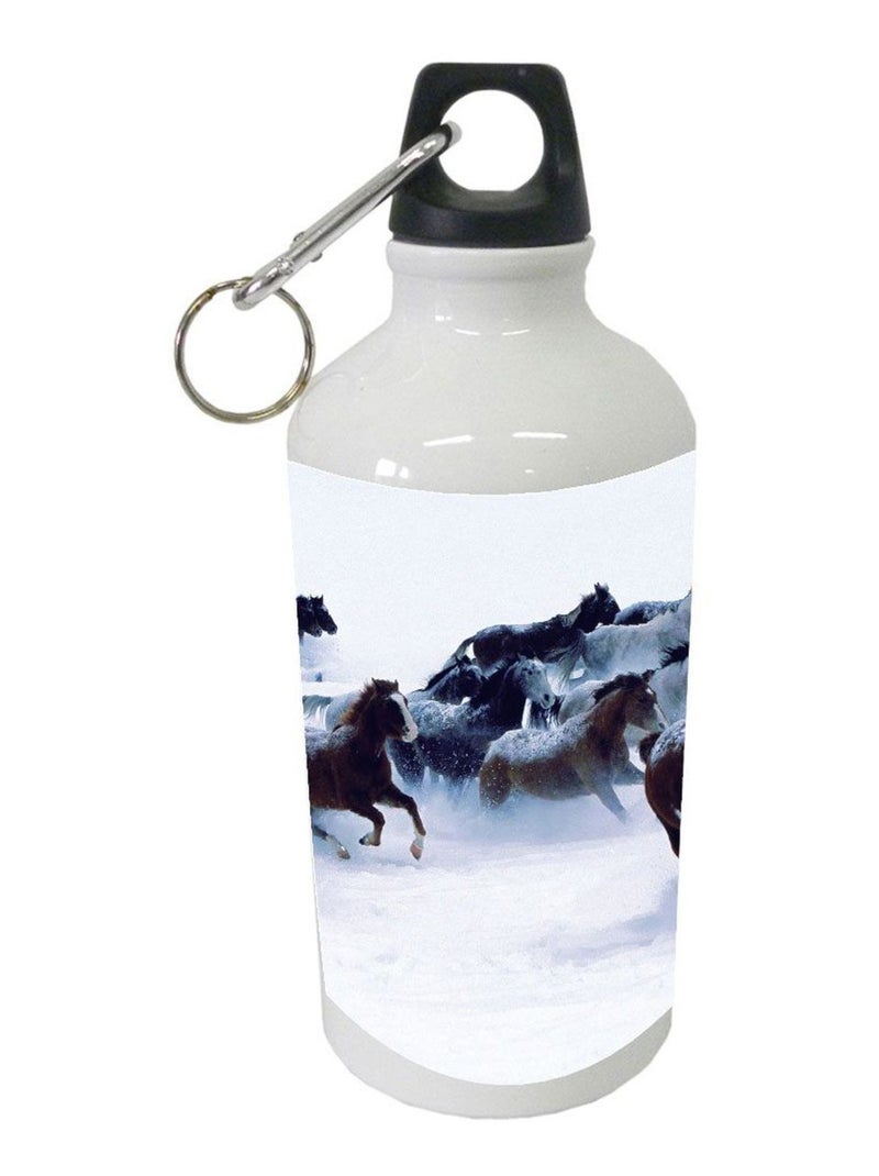 Gourde Chevaux par CBKreation Blanc - Kiabi