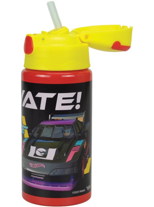 Gourde de sport en aluminium Hot Wheels 50 cl – Bouchon flip-top - Kiabi