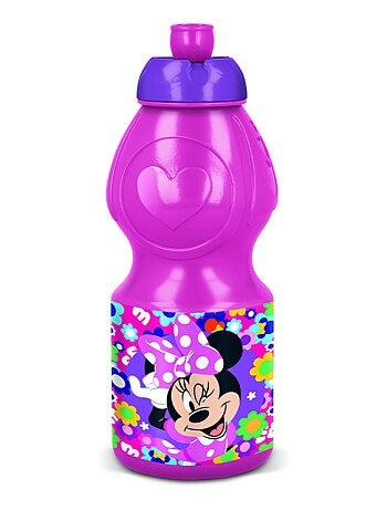 Gourde de sport Minnie Bold Florals 400 ml , légère, réutilisable et pratique Tataway