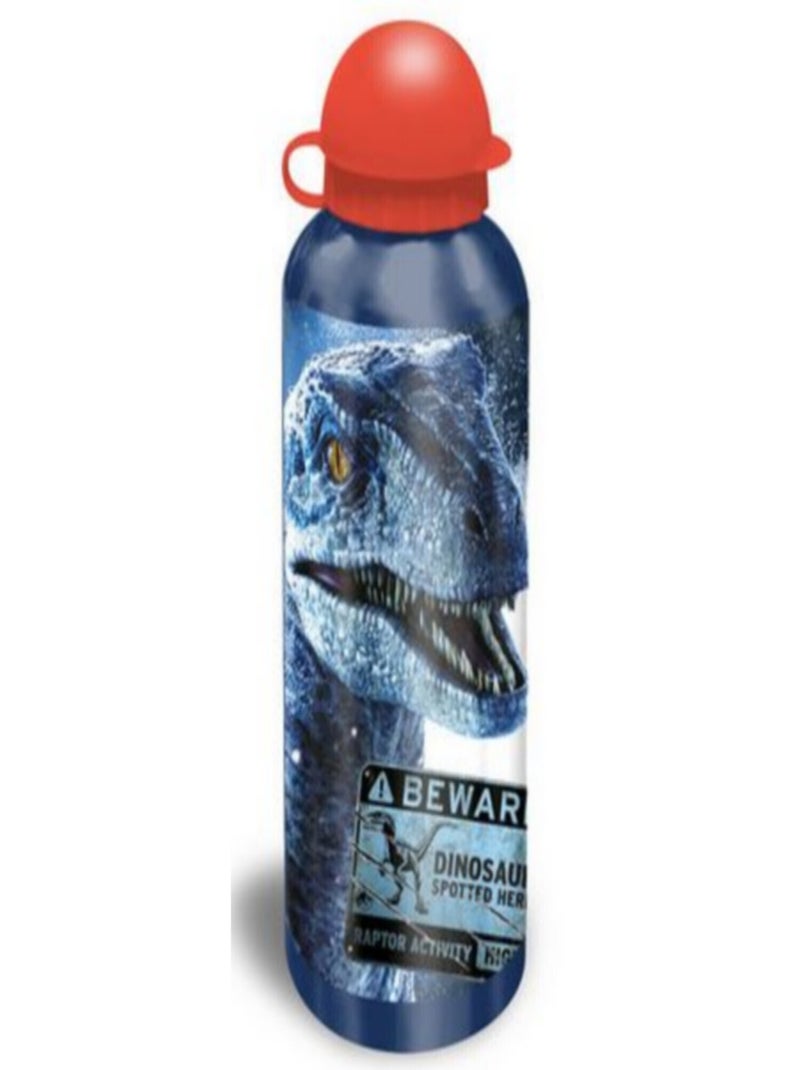 Gourde Dinosaures Jurassic World Bleue Bouchon Rouge - 500 ml Bleu - Kiabi