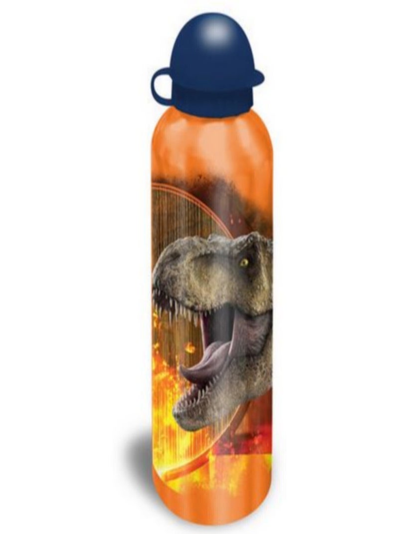 Gourde Dinosaures Jurassic World Orange Bouchon Bleu - 500 ml Orange - Kiabi