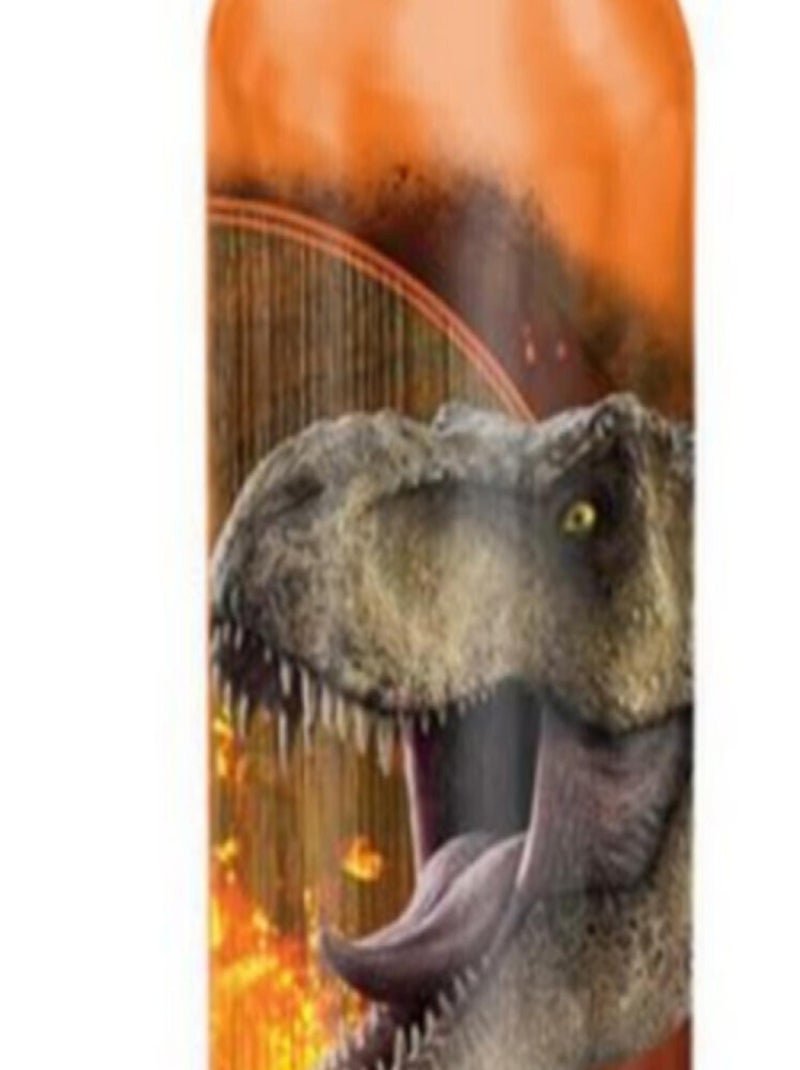 Gourde Dinosaures Jurassic World Orange Bouchon Bleu - 500 ml Orange - Kiabi
