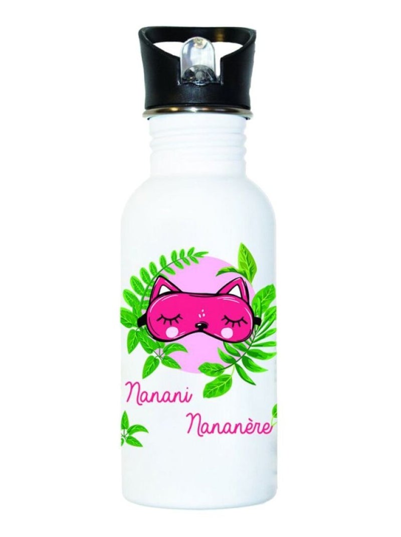 Gourde en Aluminium Nanani Nananère Blanc - Kiabi