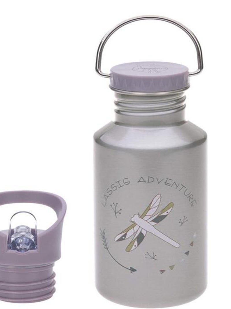 Gourde en inox 500 ml Libellule Violet - Kiabi