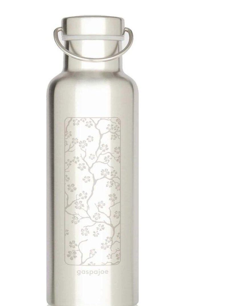 Gourde en inox isotherme 750 ml Groovy Fleurs de cerisier N/A - Kiabi