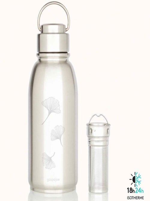 Gourde en inox isotherme Friendly Ginkgo - Kiabi