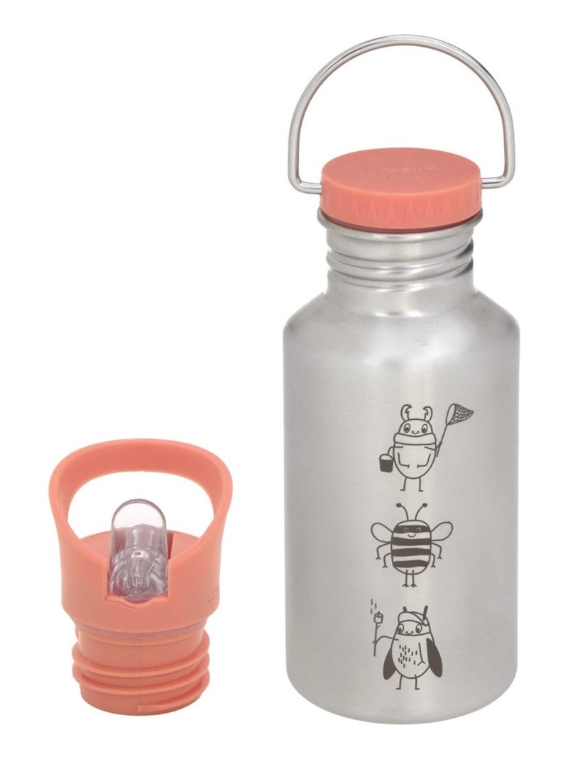 Gourde en inox Nature Rose - Kiabi