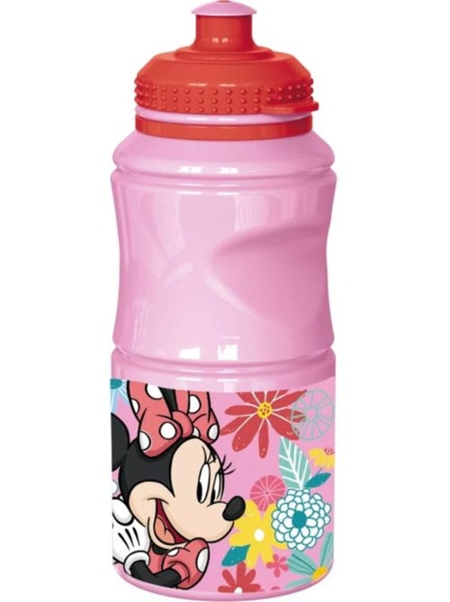Gourde en plastique - disney - minnie mickey - 380 ml - sans bpa - rose - Kiabi