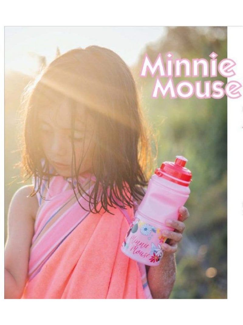 Gourde en plastique - disney - minnie mickey - 380 ml - sans bpa - rose Rose - Kiabi