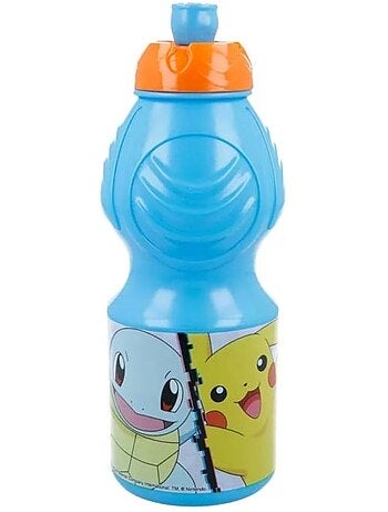Gourde en plastique - pokemon - 400 ml - sans bpa - pour enfants - multisport