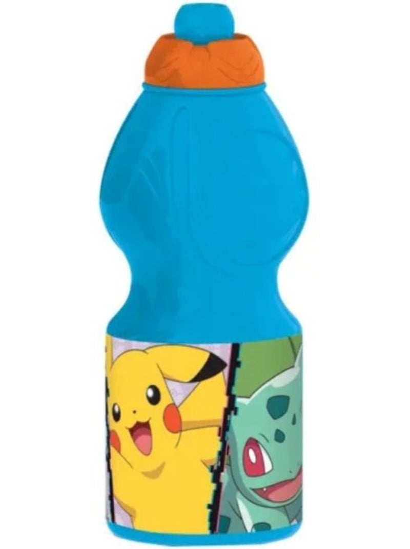 Gourde en plastique - pokemon - 400 ml - sans bpa - pour enfants - multisport Bleu - Kiabi