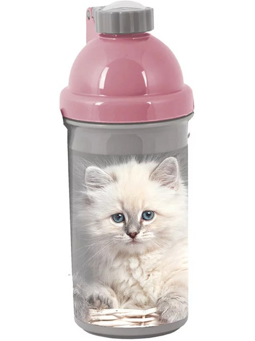 Gourde en plastique enfant à motif tête de chat - La boutique des toons - Kiabi