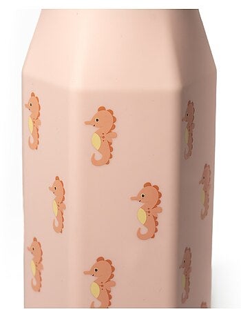 Gourde enfant en silicone mabebi 350 ml – idéale pour l'école et la rentrée - hippocampe