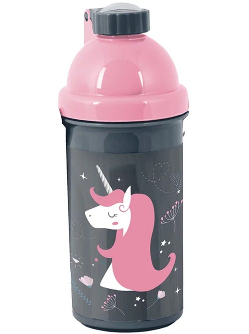 Gourde enfant licorne en plastique 18 cm – CMP - Kiabi