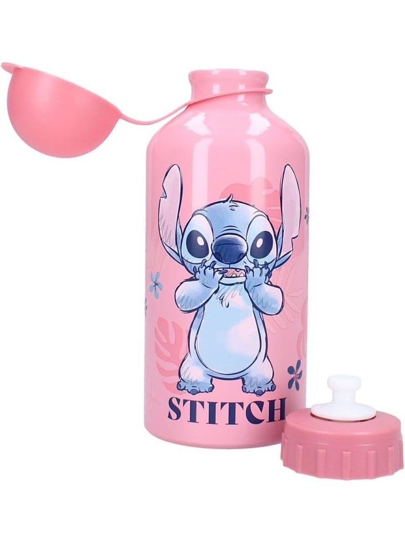 Gourde enfant Lilo & Stitch - 500 ml - Rose Bleu Rose Blanc - Kiabi