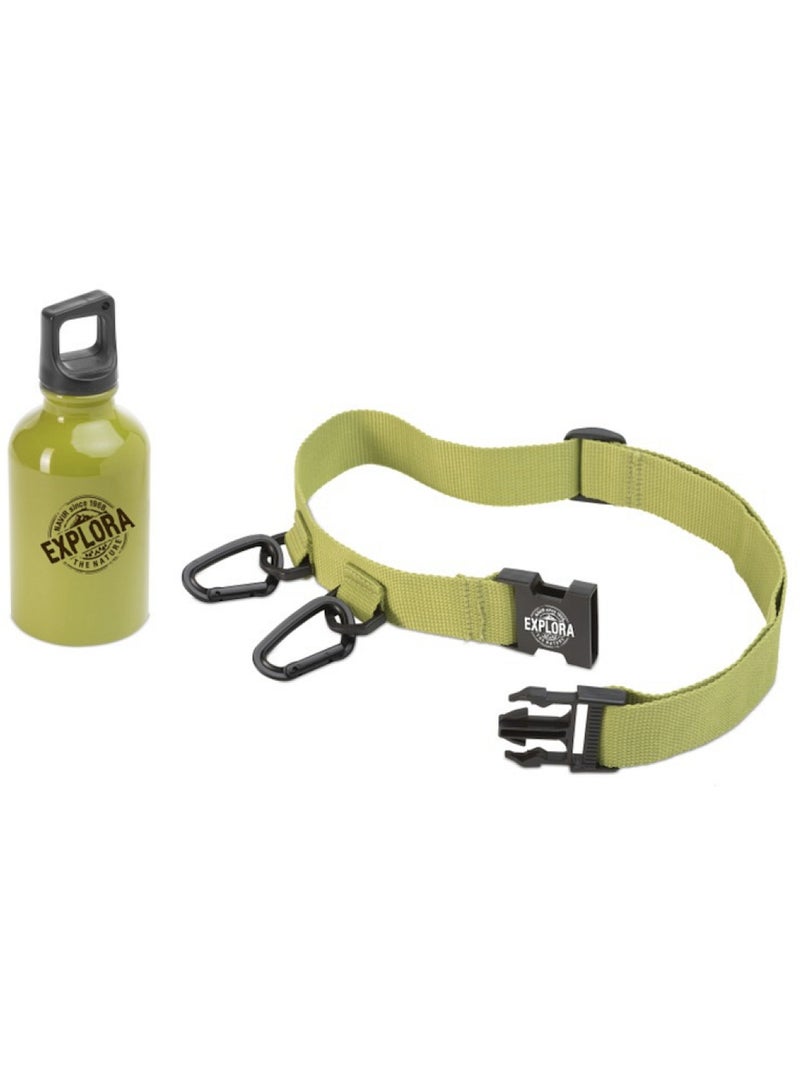 Gourde et ceinture avec clips - 'navir' - trousselier Vert - Kiabi